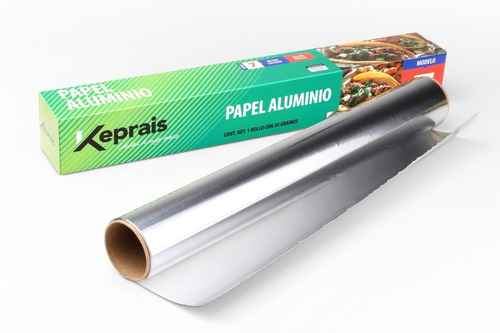 Papel Aluminio Modelo 7 Keprais  (24 Pzas)