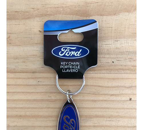 Llavero Logo Ford Focus Fiesta Mustang Figo Escape Original