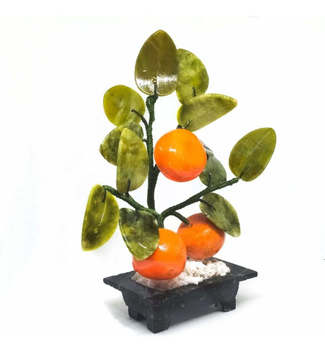 Árbol De Mandarina Bonsai Jade De La Buena Suerte Feng Shui