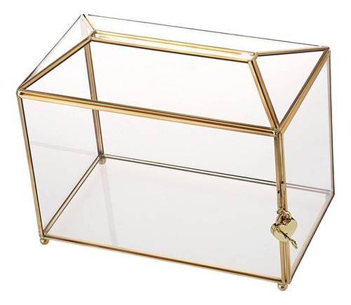Caja De Vidrio Para Guardar Tarjetas De Regalo, Terrario