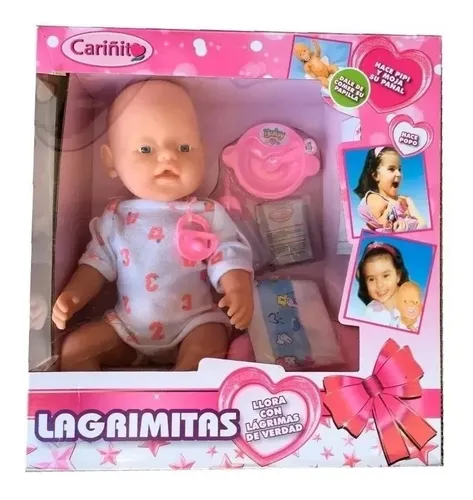 Muñeca top bebe lagrimitas