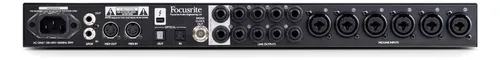 Interface De Audio Externa Focusrite Clarett 8 Pre Usb