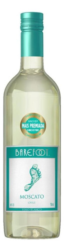Vinho Chileno Branco Barefoot Moscato Garrafa 750ml