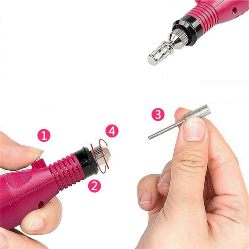 Kit Cabina Led Uv + Torno Uñas Gel Manicura Con Accesorios