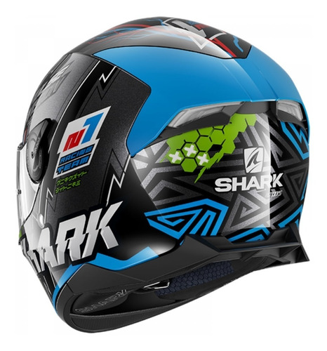 Capacete Shark D-skwal 2 Noxxys Kbg M 58 Cor Preto