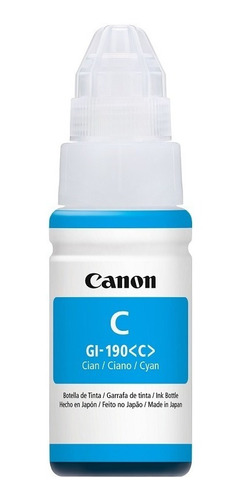 Tinta Original Marca Canon Color Cyan 