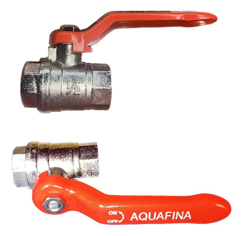 Llave De Paso 1/2 Aquafina