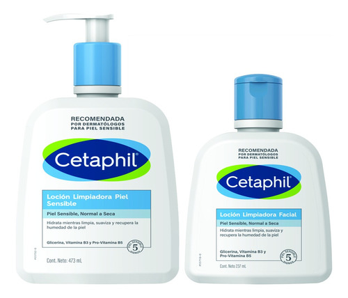 Cetaphil - Pack Para Piel Sensible, Seca Y Normal