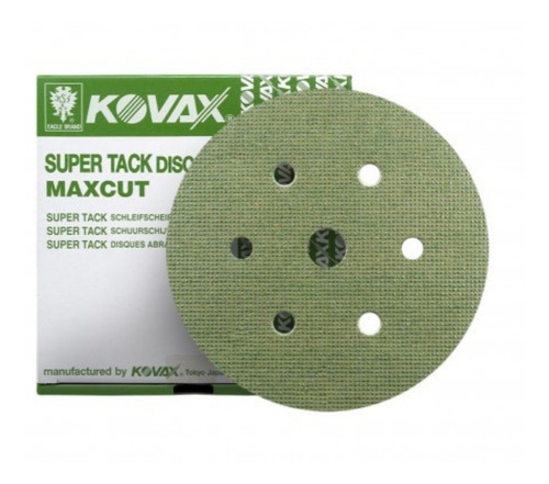 5 Discos Lija 152mm Max Cut Super Tack P80/120/180 Kovax 