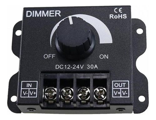 Controlador Dimmer 12v A 24v Para Tira De Luz Led Regulador De Intensidad Geng Wanlian