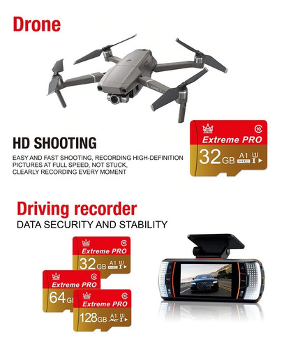 Cartao De Memória Microsd 32gb Extreme Pro Adaptador Sd