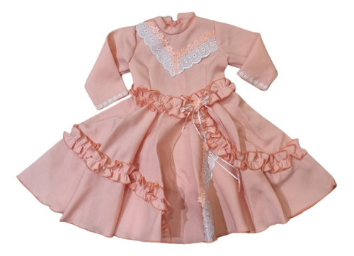 Vestido De Prenda Infantil Tamanho 0 E  1 Ano