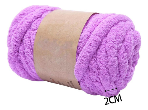 A Hilo Grueso Y Pesado For Brazo, Malla Violeta