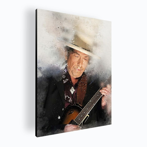 Cuadro Decorativo Mural Moderno Bob Dylan 84x118 Mdf