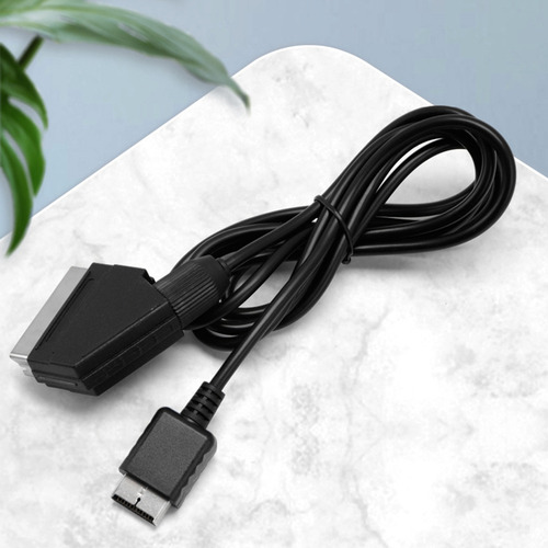 X Para Cabo Rgb Scart Para Ps1 Para Substituição De Cabos De