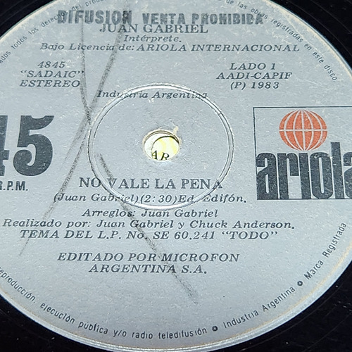 Simple Juan Gabriel Ariola C3