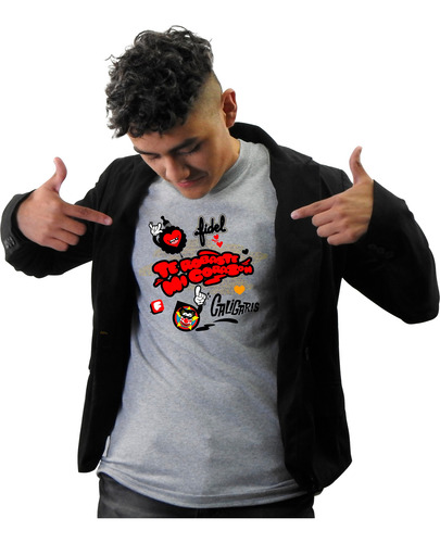 Camiseta Para Caballero Y Dama Gris Caligaris Kilometros