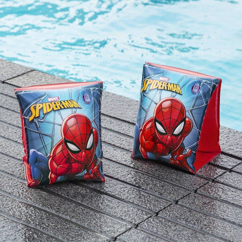 Imagen 2 de 6 de Flotadores De Brazos Spiderman ( El Hombre Araña ) Natación