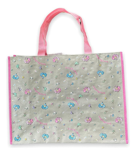 Sanrio Little Twin Stars Bonita Bolsa Compras Bolsa Reutiliz