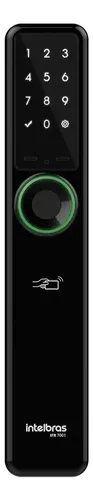Fechadura Smart De Embutir Intelbras IFR 7001 cor preto sem maçan...
