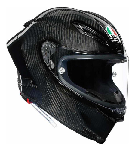 Casco Agv Pista Gp Rr , Carbón Billante.