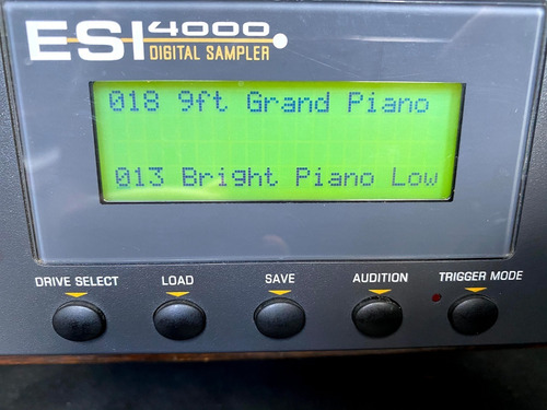Imagen 5 de 10 de Sampler Musical E-mu Esi-4000 Zip Turbo 32 Mb Ram