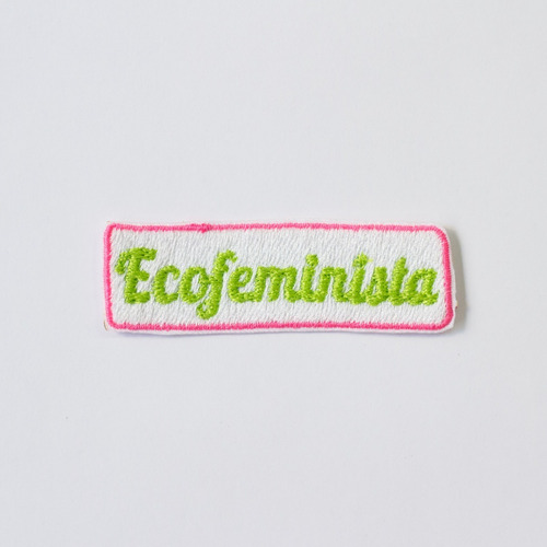 Imagem 1 de 1 de Patch Bordado Termocolante Auto Adesiva Estampa Ecofeminista