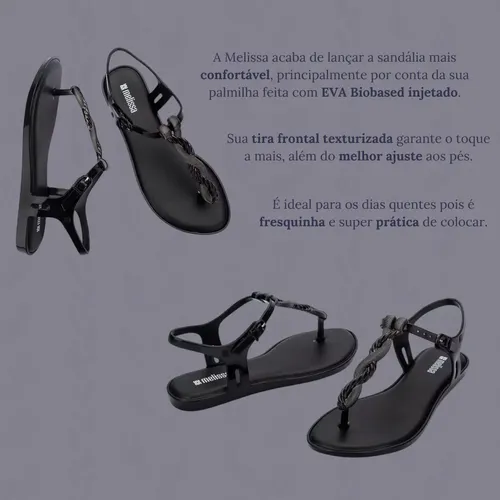 Sandália Melissa Solar Twist Adulto - Ref. 36042 | MercadoLivre