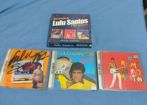 Cd Lulu Santos Essencial Três Cds