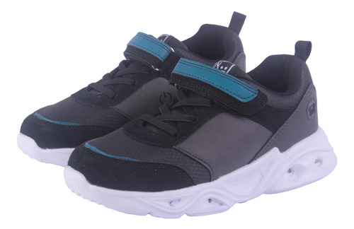 Zapatilla Niño Negro Pillin (pzx105neg)