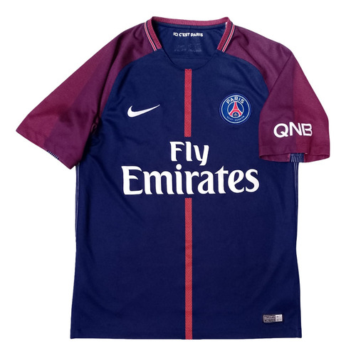 Camiseta Psg 2017 Paris Saint Germain (Usado)