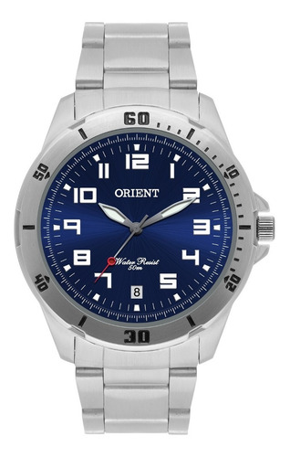Relógio Orient Masculino Mbss1155a D2sx Azul Oferta Analogo