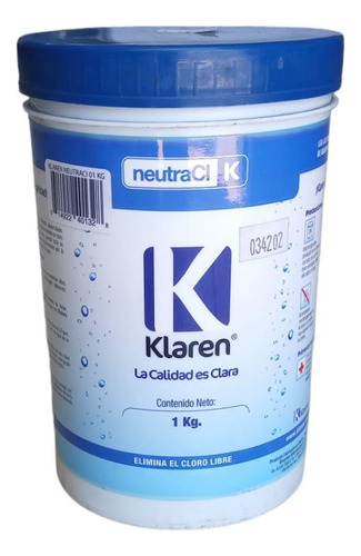 Neutralizador De Cloro Neutraclor P/alberca Klaren 1 Kg