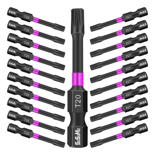 Susumu - Brocas Torx T20 Para Destornillador De Impacto, 20