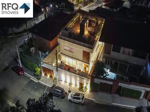 Imagem 10 de 30 de Pacaembu | Casa | Retrofit Total ( Novíssima | Com Rooftop, Espaço Gourmet, 3 Suítes À Venda, Por R$ 5.650.000 - São Paulo/sp - Ca00488 - 71128324