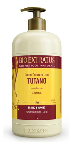 Creme De Silicone Com Tutano Bio Extratus 1 Litro Oficial