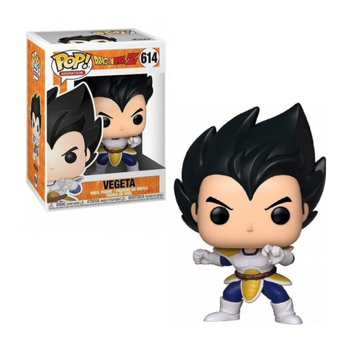 Funko Pop! Vegeta #614 Dragon Ball Z Detalle A