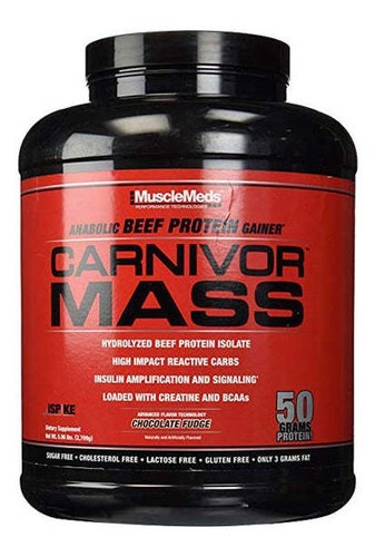 Carnivor Mass - 5 Lb - Musclemeds - L a $53167