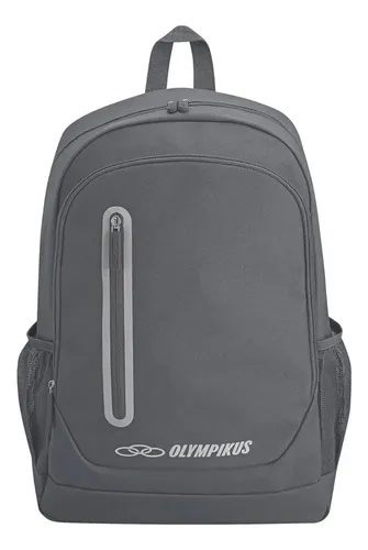 Mochila Olympikus Braze Cor Cinza/preto Desenho Do Tecido Liso