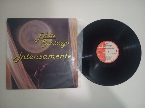 Lp Vinilo Eddie Santiago Intensamente Edicion Colombia 1993