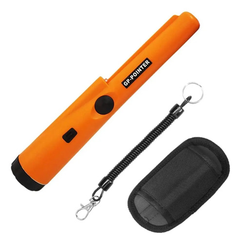 Detector Metal Portátil De Mão Pinpointer Moeda Ouro Prata Cor Laranja