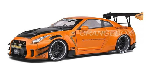 Nissan Lb Works Gt35 Type 2 2020 1:18 Solido Laranja