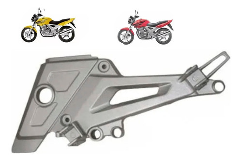 Suporte Pedal Bacalhau Ld Esq Honda Cbx 250 Twister 03 A 08