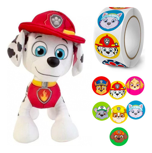 Peluche Juguete Marshall Paw Patrol / Patrulla Canina Chase