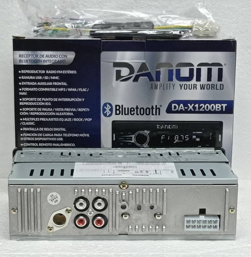 Imagen 3 de 3 de Danom Reproductor Da-x1200bt