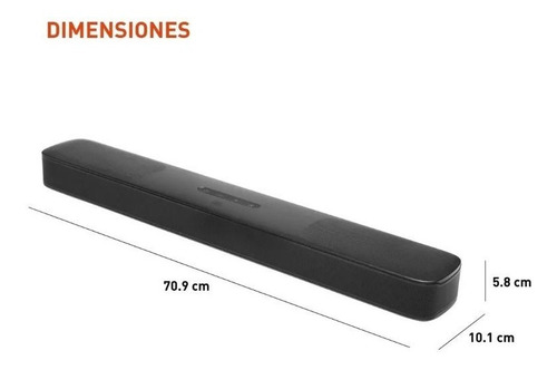 Barra De Sonido Jbl 5.0 Canales Multibeam Dolby Atmos Negro 50hz - 20khz