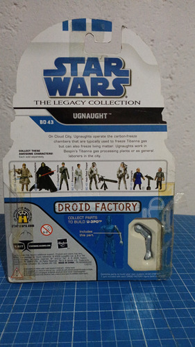 Ugnaught Star Wars The Legacy Collection (Usado)