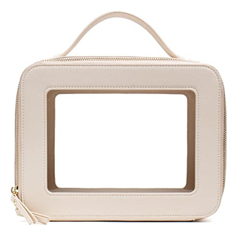Bolsa De Maquillaje Transparente Gran Tamaño Viajes
