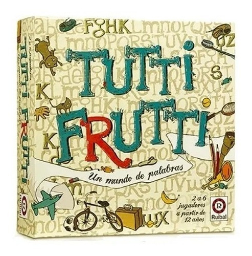 Juego De Mesa Tutti Frutti Original Ruibal