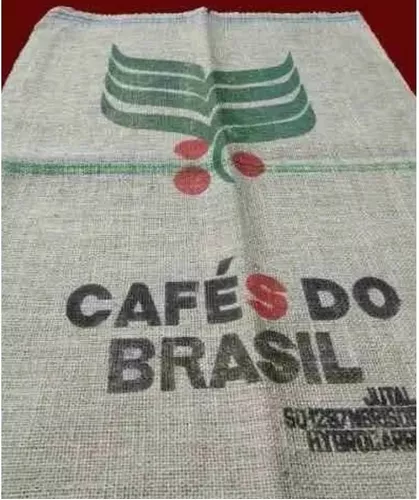 Saco De Café Do Brasil Novo Para Decoração Sem Fiapo Juta ..